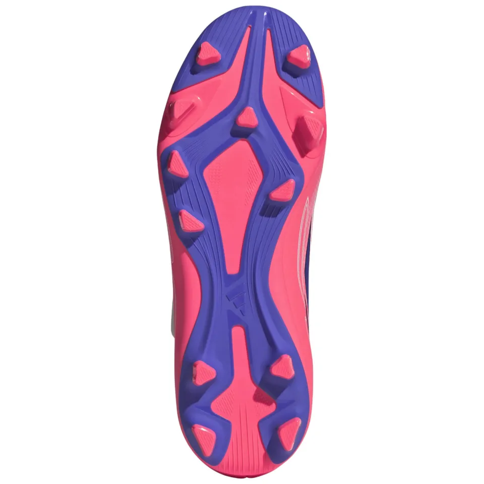 Adidas Performance F50 Hyperfast Club junior imitatieleren voetbalschoenen - roze/paars, foto 5
