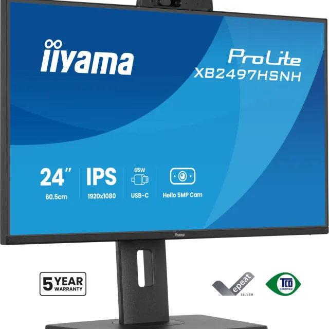 Iiyama ProLite XB2497HSNH-B1 monitor zwart