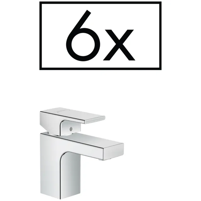 Hansgrohe Vernis Shape 70 eengreeps wastafelmengkraan chroom