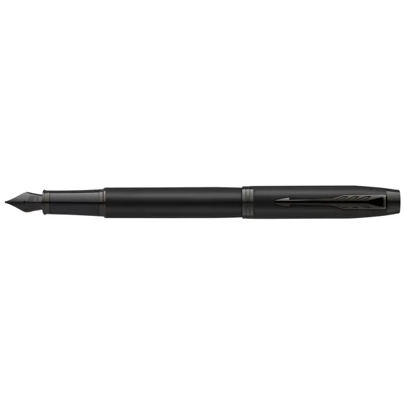 Parker Vulpen parker im achromatic gb matt black fijn blauw