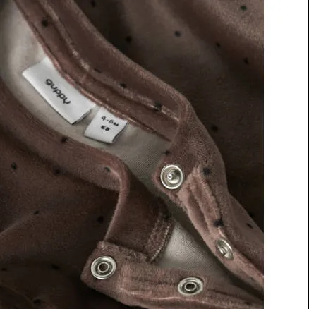 GUPPY BABY longsleeve met stippen bruin, foto 3