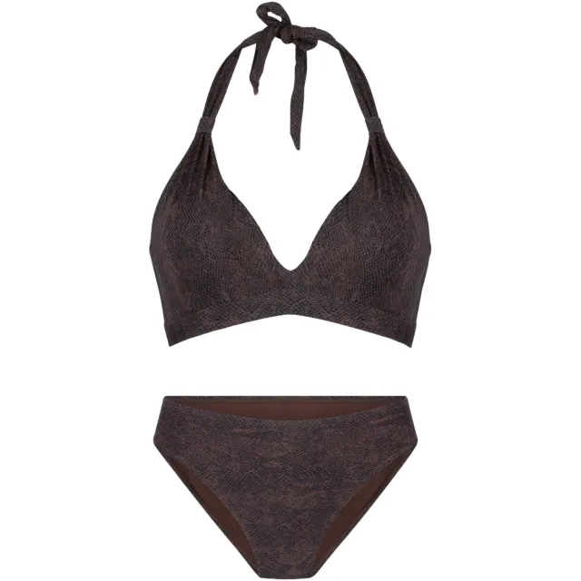 LingaDore voorgevormde halter bikini set bruin, foto 2