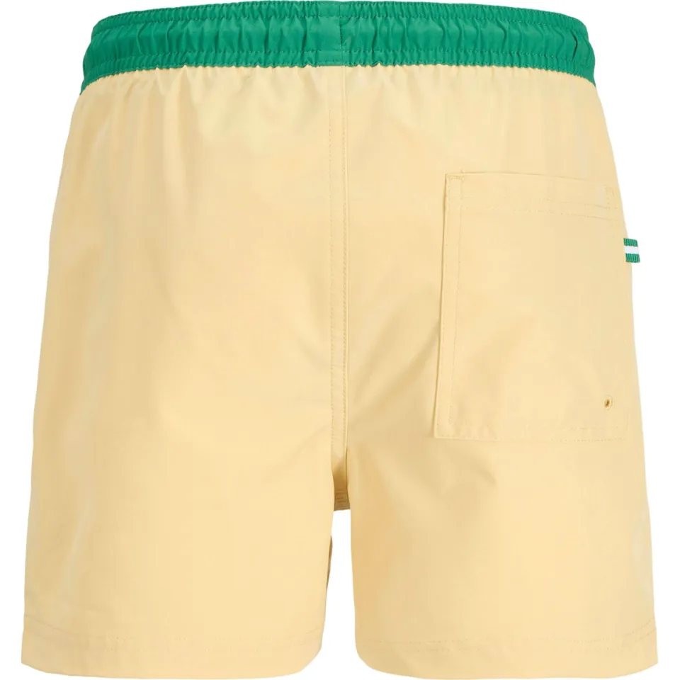 Jack & Jones JUNIOR zwemshort lichtgeel/groen, foto 3