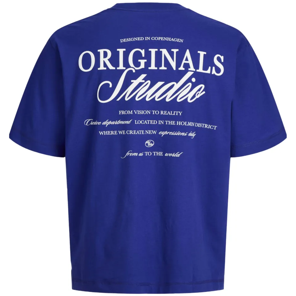 Jack & Jones T-shirt kobaltblauw, foto 4