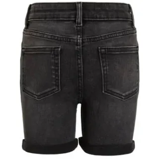 Anytime denim short zwart, foto 2