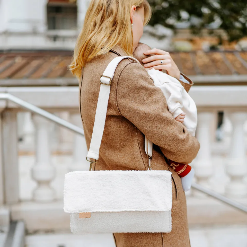 Babymoov Tote Bag Sherpa luiertas licht beige, foto 7