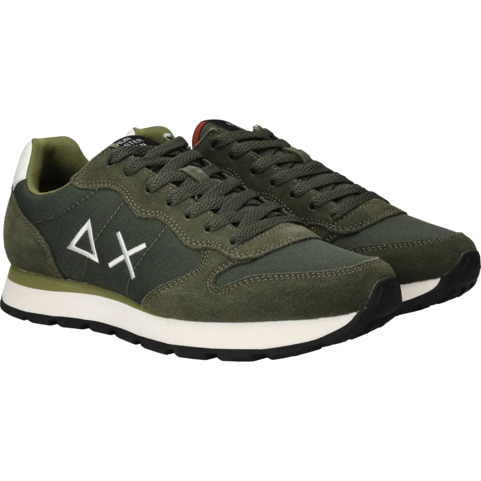 Sun68 Tom Solid lage sneakers groen, foto 3