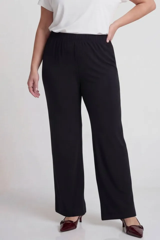 Yoek Lovers Collection straight regular waist broek zwart