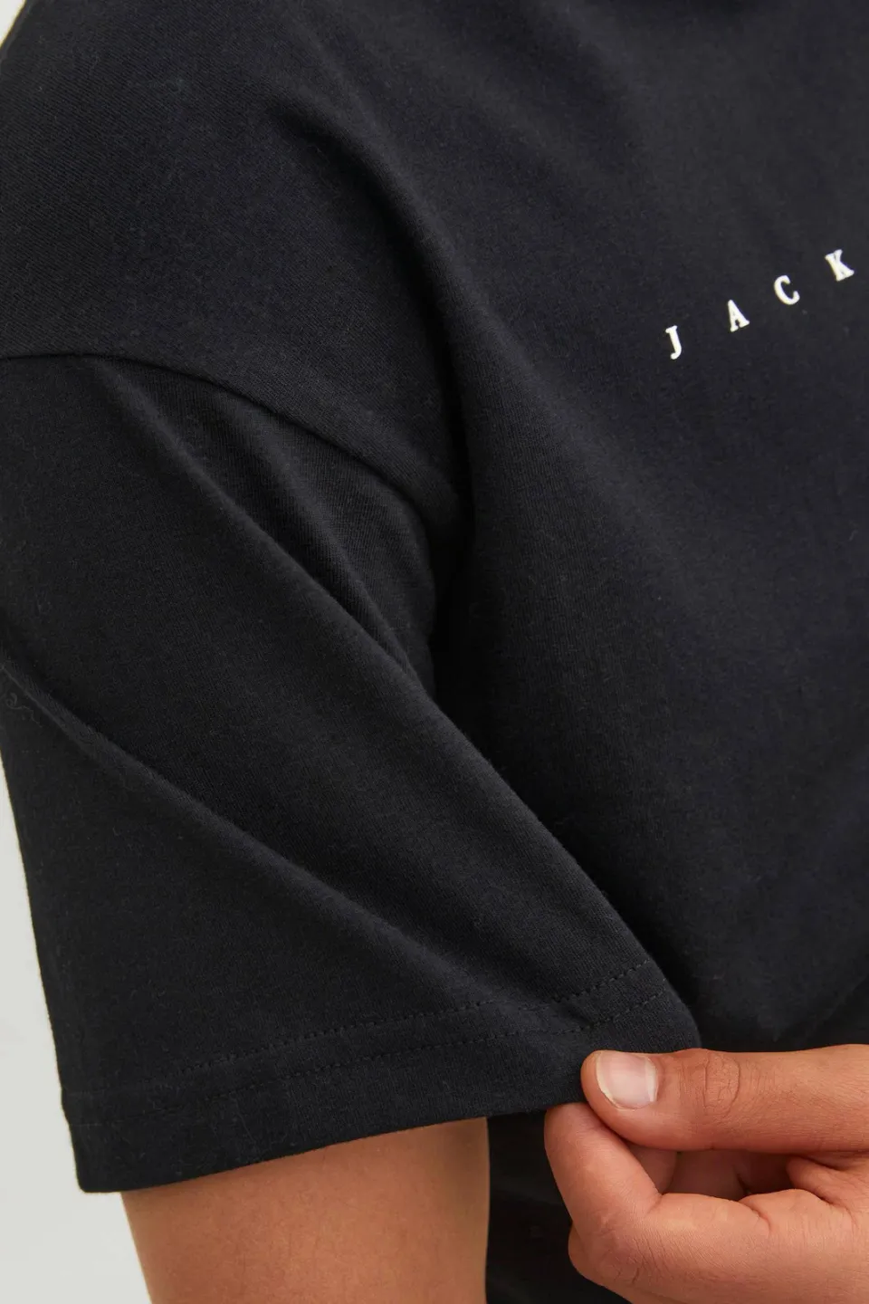 Jack & Jones JJESTAR t-shirt zwart, foto 7