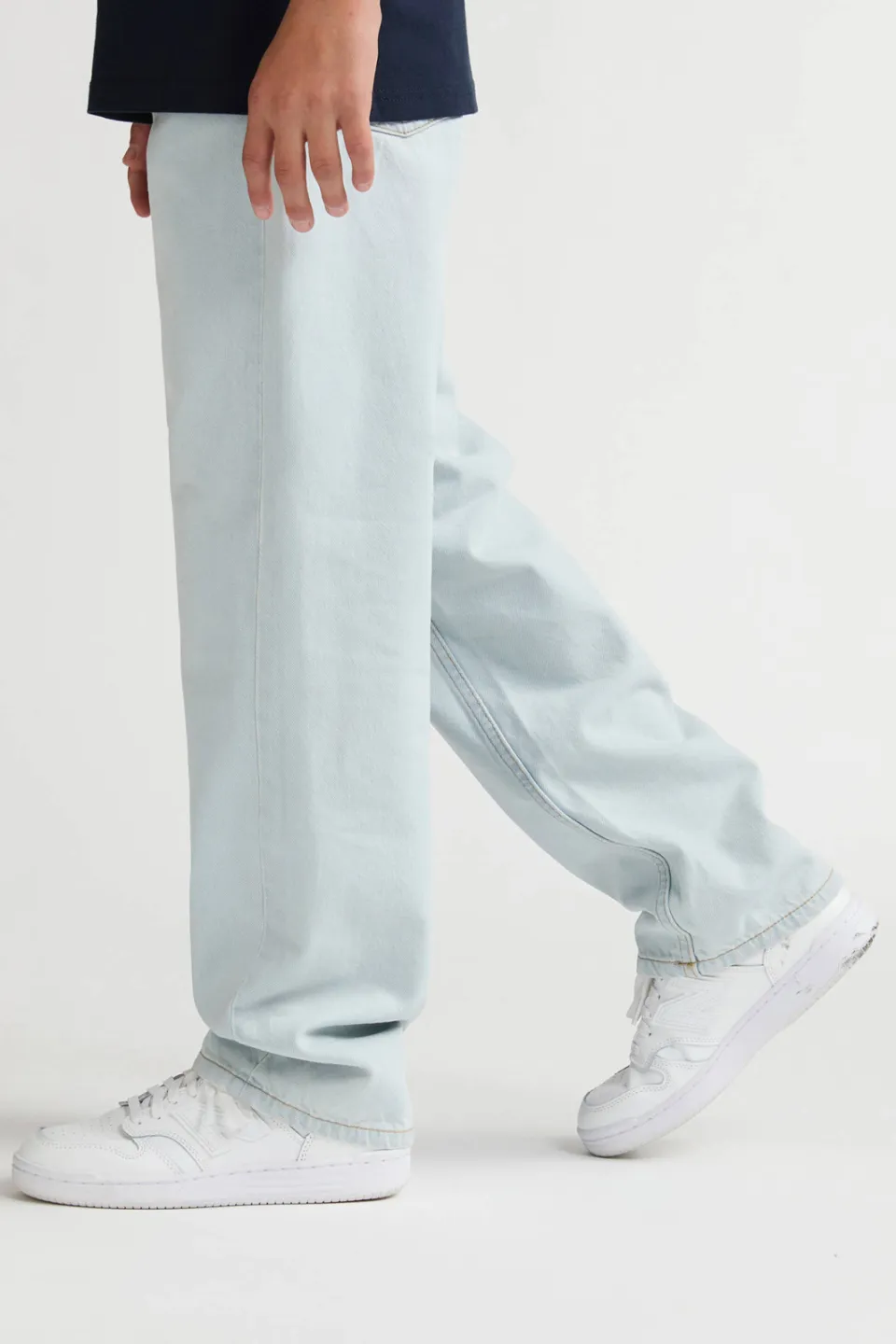 Petrol Industries loose fit jeans light blue denim, foto 4
