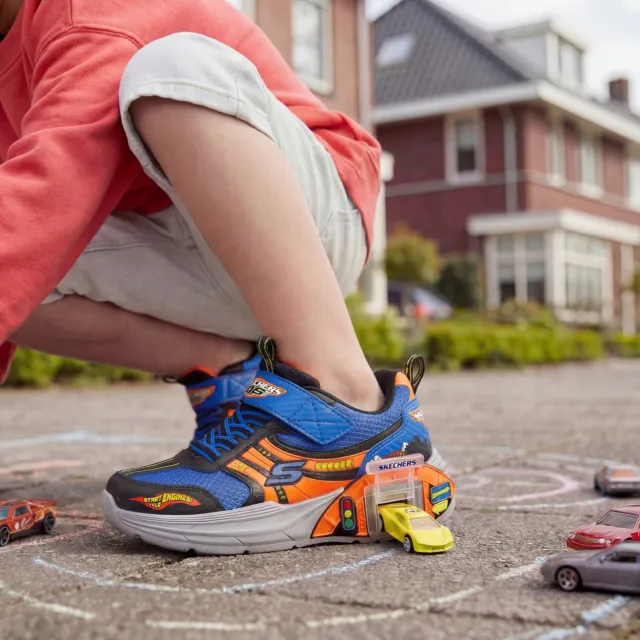 Skechers Garage Two Toy Cars sneaker blauw, foto 8