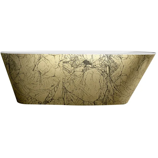 Best Design Gold Feeling vrijstaand bad goud