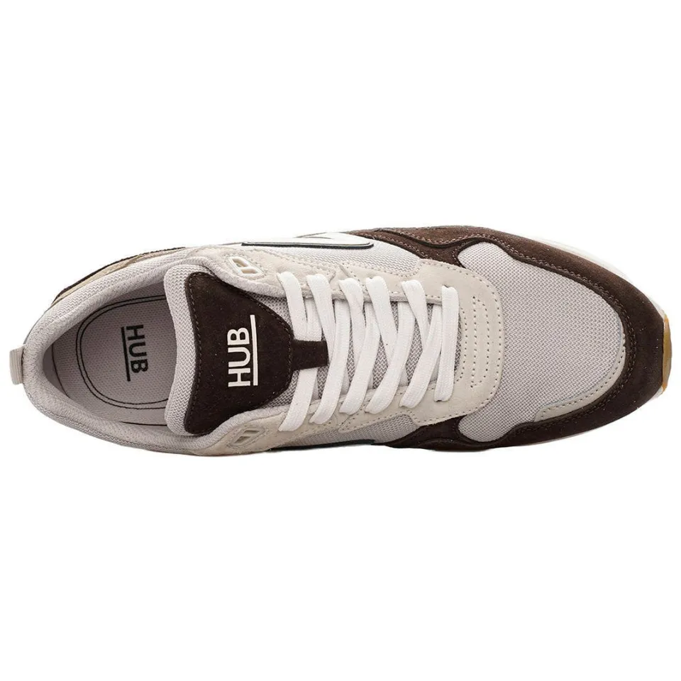 Hub Glide 2.0 mesh sneakers - beige/bruin, foto 4