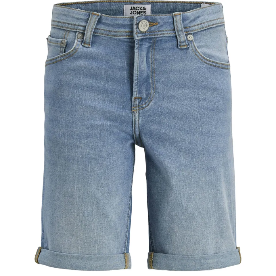 Jack & Jones jeansshort middenblauw blue denim, foto 2