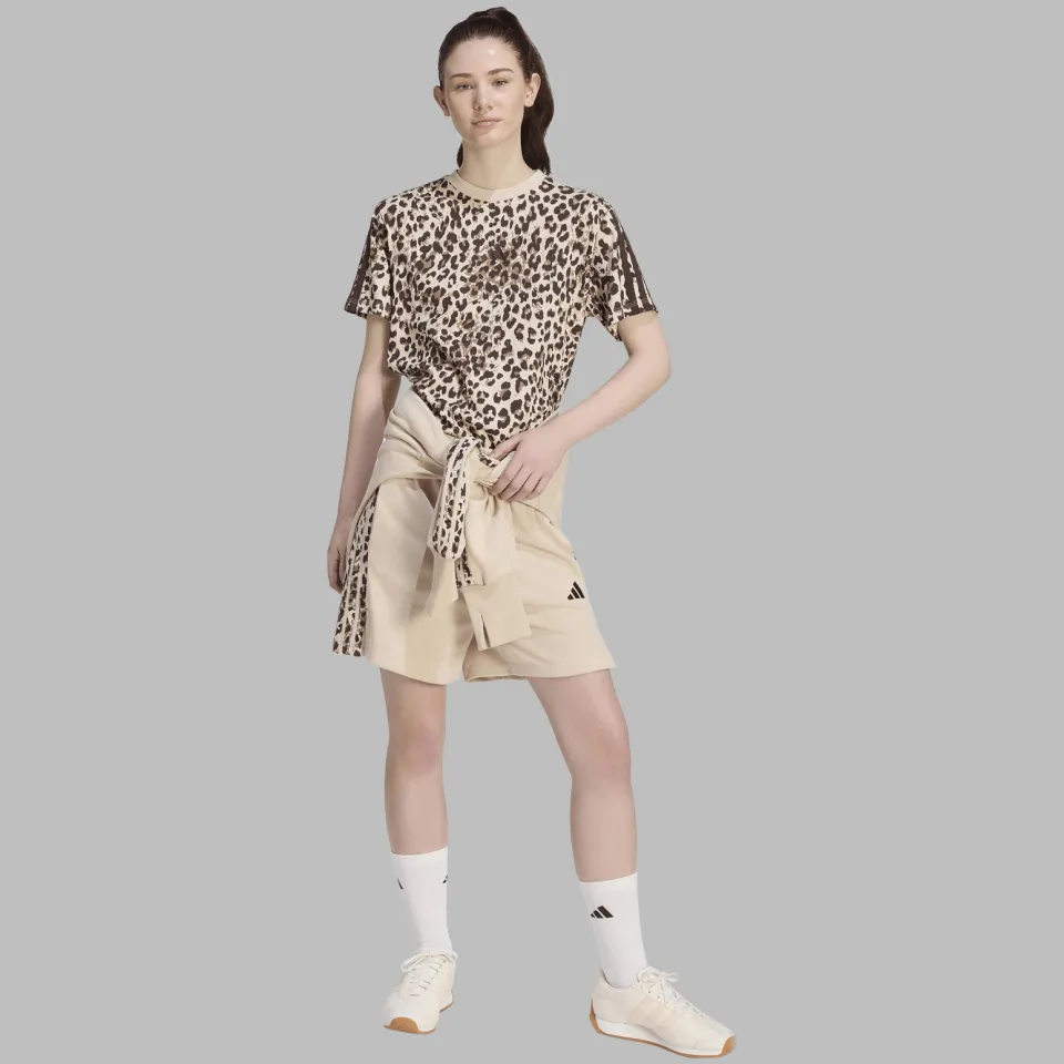 Adidas Sportswear sweatshort zand, foto 3