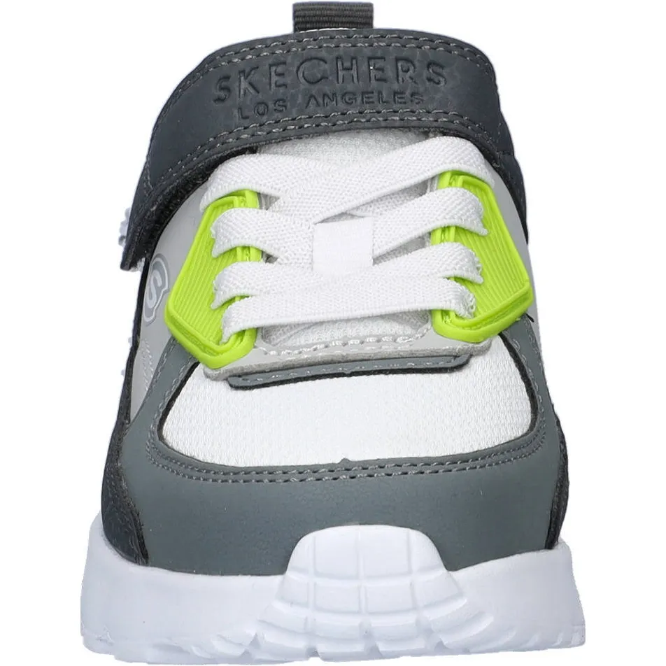 Skechers Uno Lite sneakers grijs/neon, foto 5