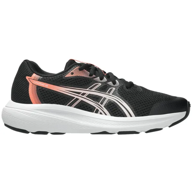 Asics Contend 10 mesh hardloopschoenen - zwart/oranje