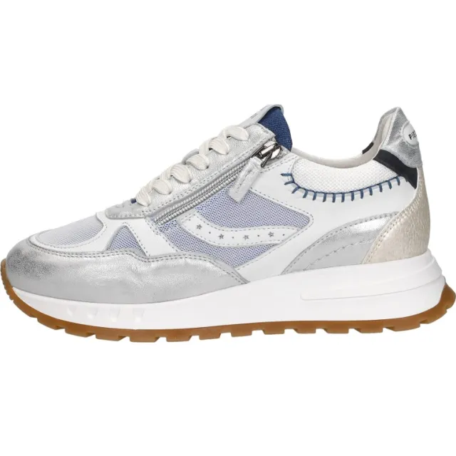 Piedi Nudi Kira lage sneaker zilver, foto 2