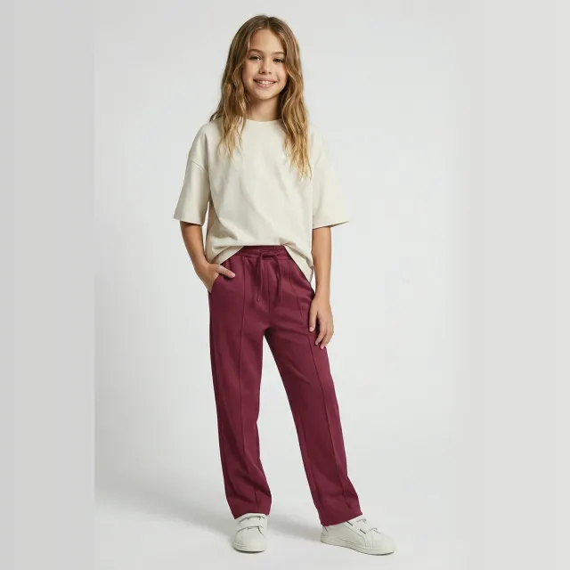 Cars broek donkerrood