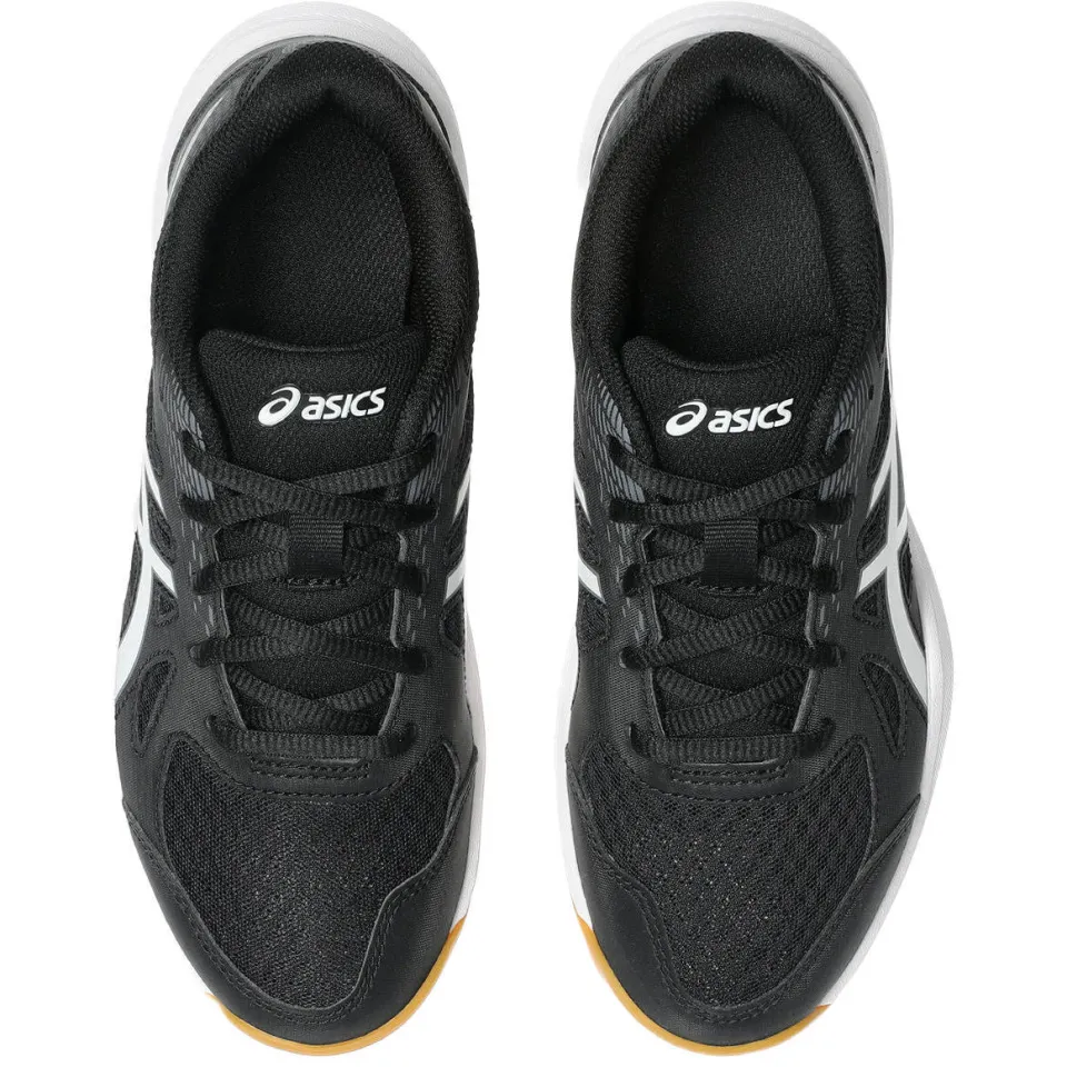 Asics Upcourt 6 mesh sportschoenen - zwart/wit, foto 4