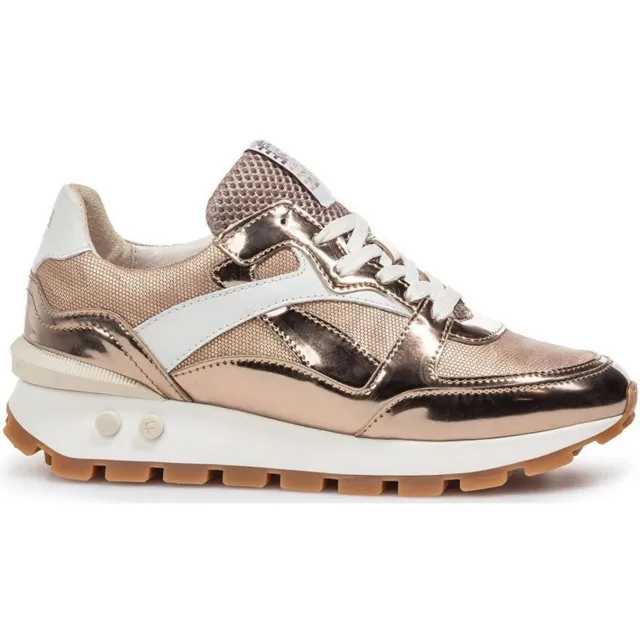 Floris Van Bommel Blokki 07.03 leren sneakers brons