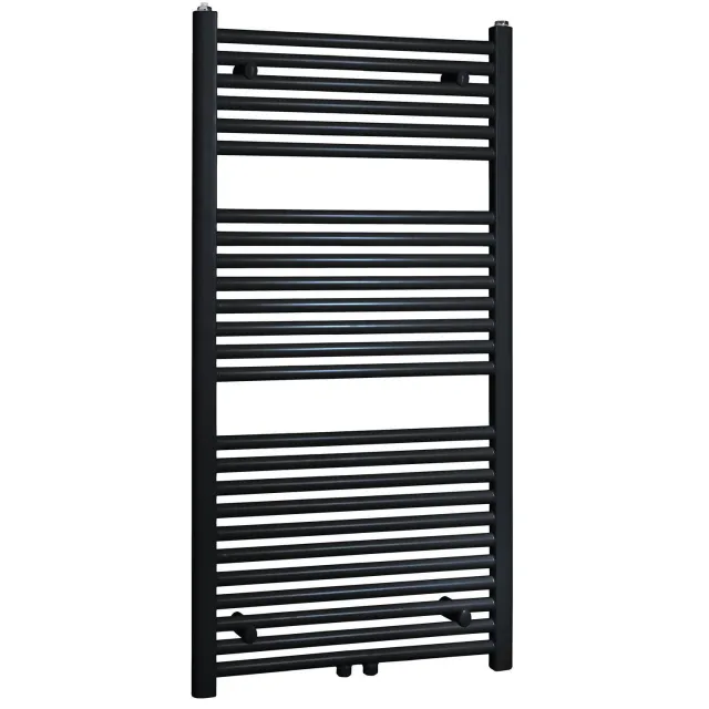 Wiesbaden Elara sierradiator antraciet 1185x450 Middenonder Aansluiting