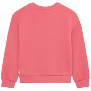 Daily7 rechtvallende sweater met tekst - roze, foto 4