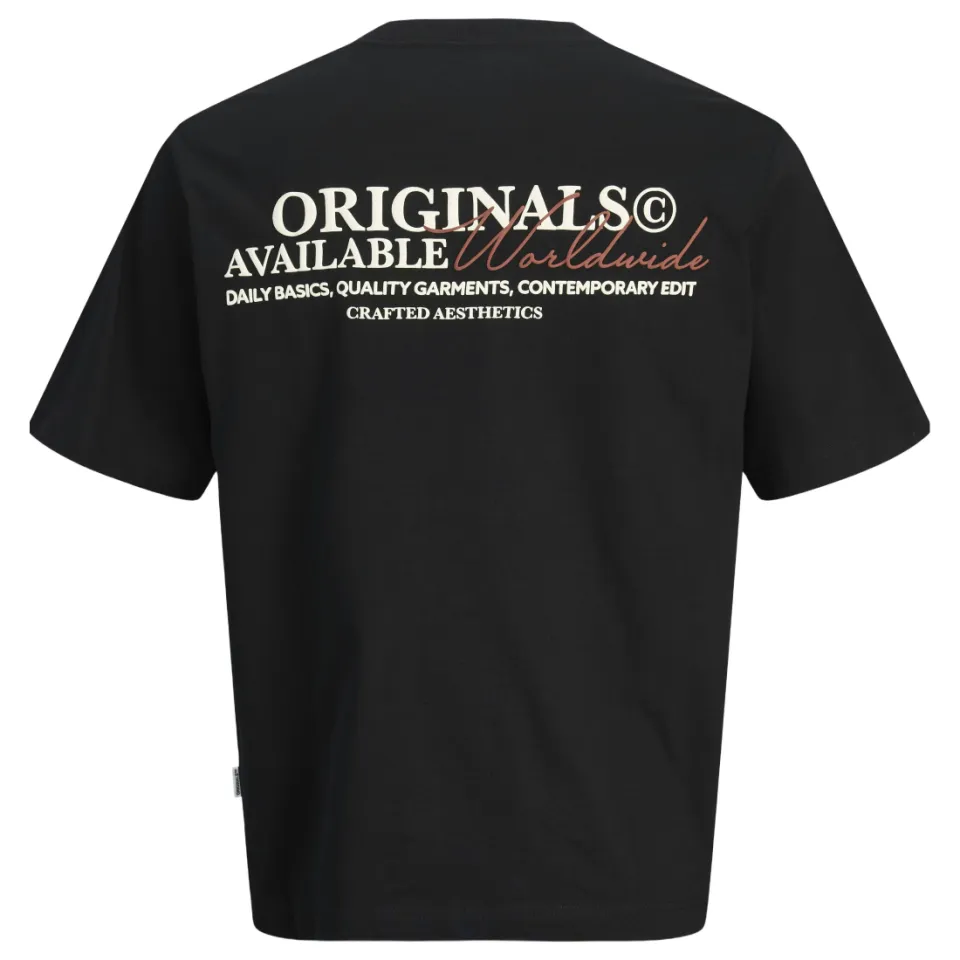 Jack & Jones junior t-shirt zwart, foto 4