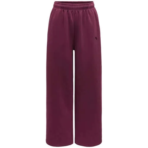 Only wide leg joggingbroek paars, foto 2