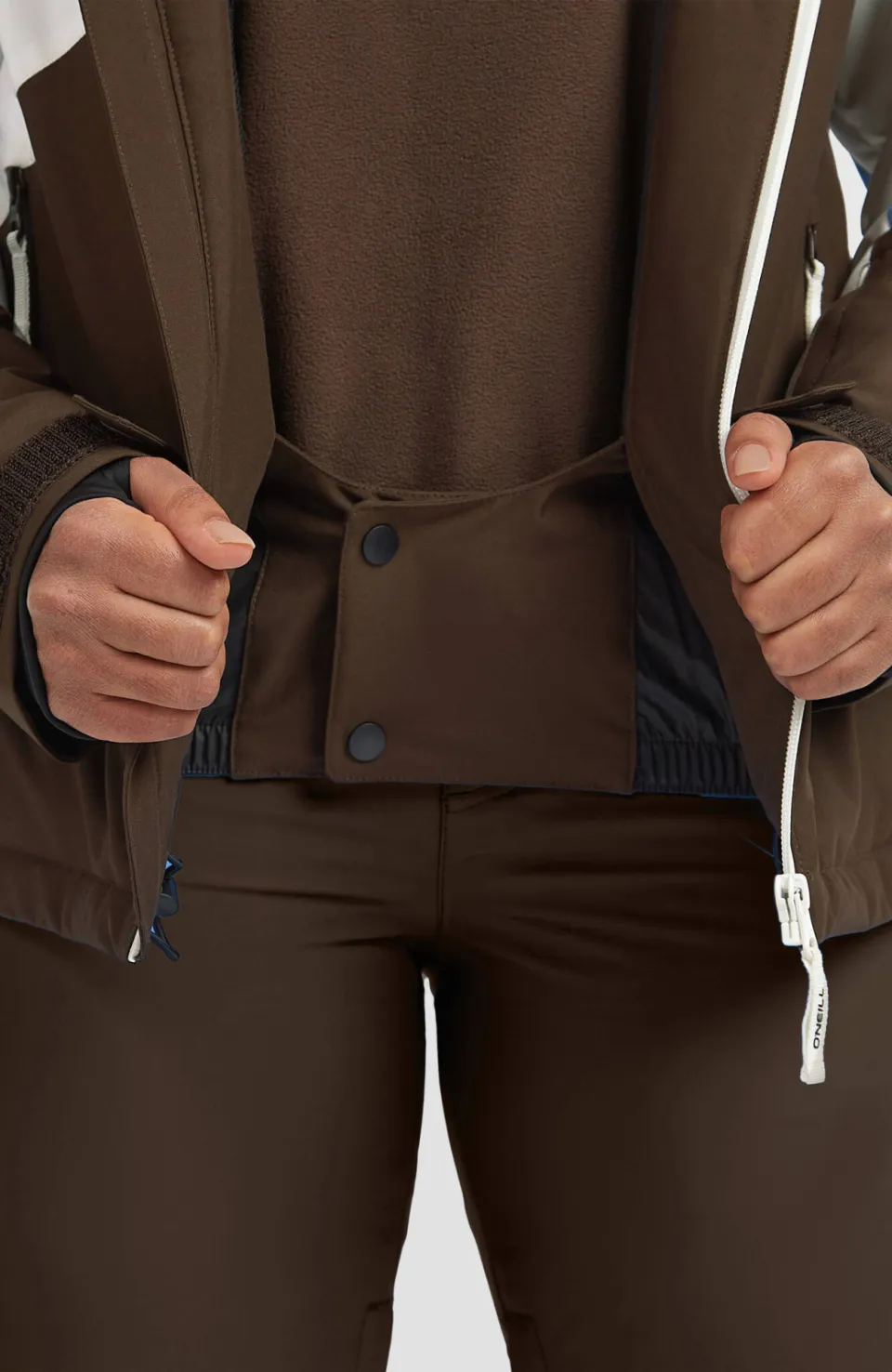 O'Neill ski-jas FWC'Cruz Triple blauw/bruin/ecru, foto 8