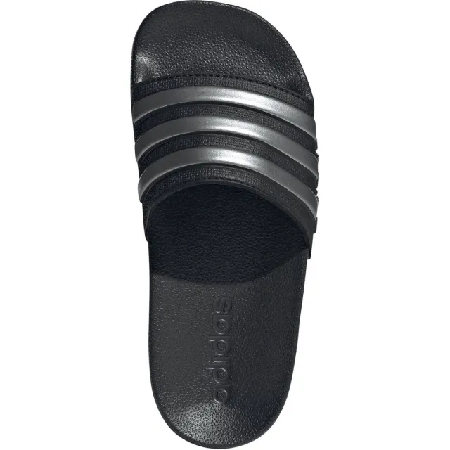 Adidas Sportswear Adilette Shower badslippers zwart/zilver metallic