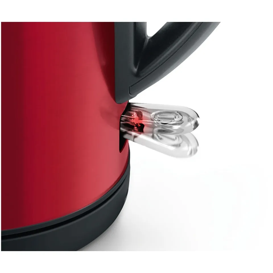 Bosch TWK3P424 DesignLine waterkoker rood, foto 3