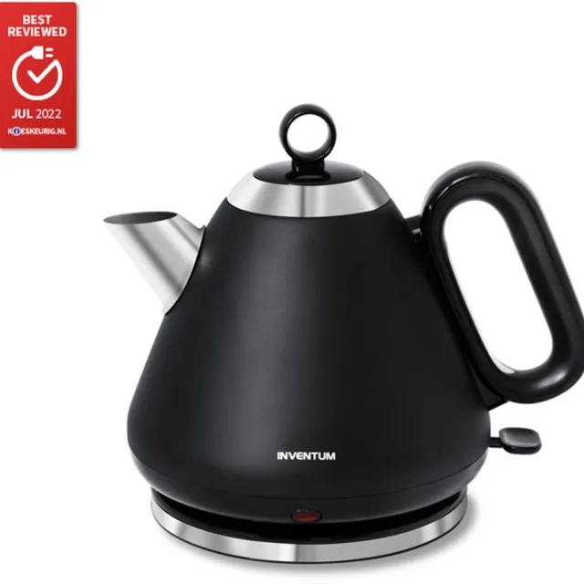 Inventum HW617B waterkoker zwart, foto 2