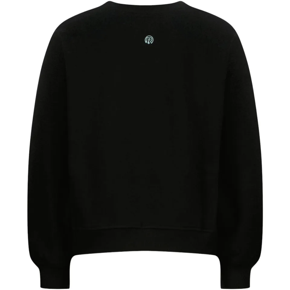 Raizzed sweater met print - zwart, foto 3