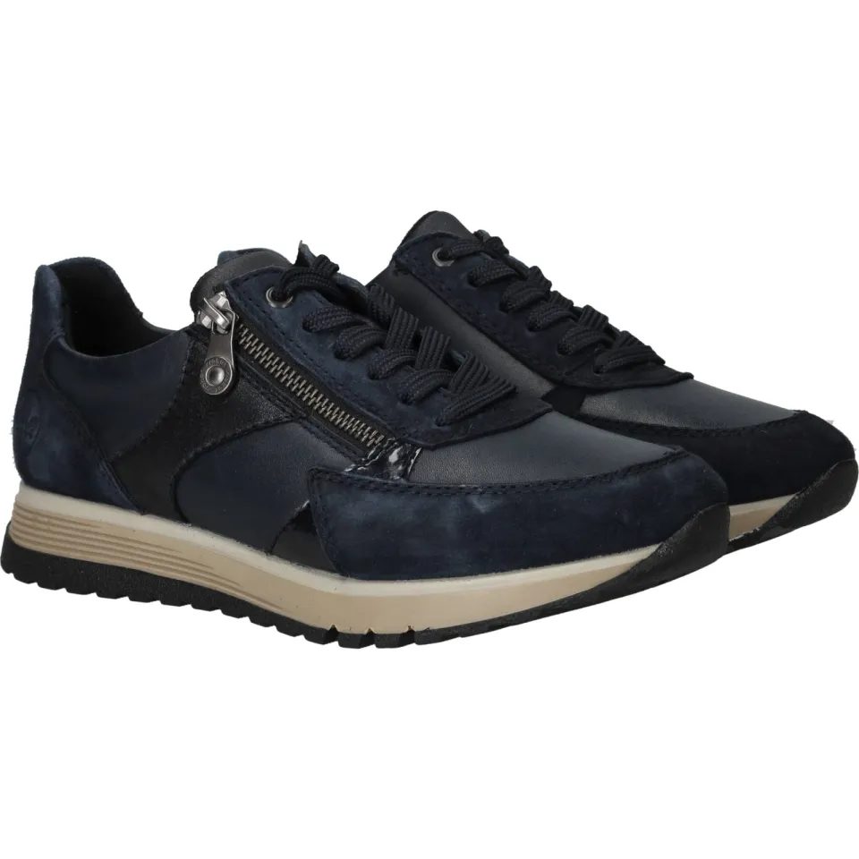 Rieker lage sneakers navy, foto 3