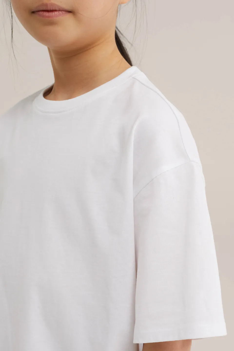 WE Fashion oversized t-shirt wit, foto 5