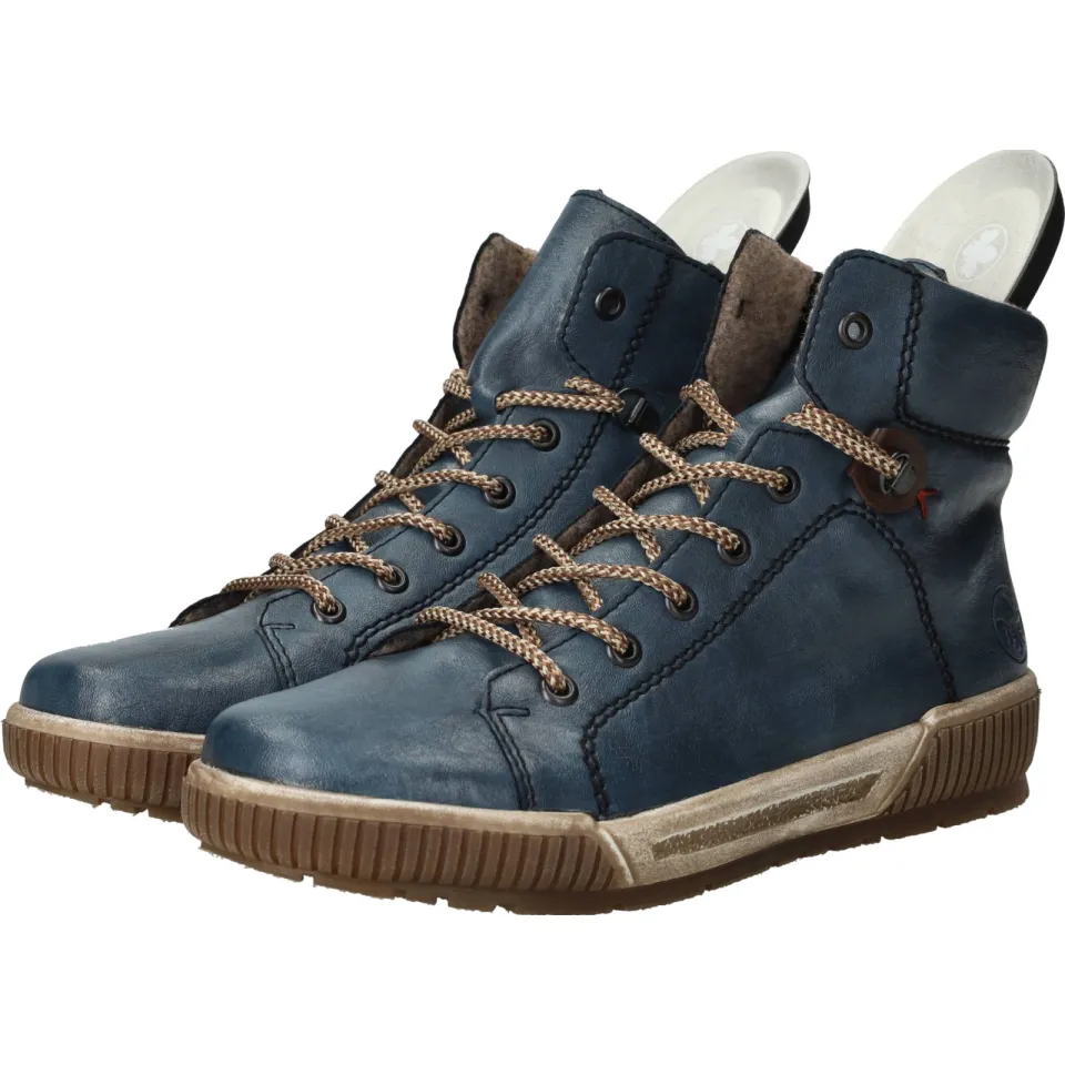 Rieker veterboots blauw, foto 8