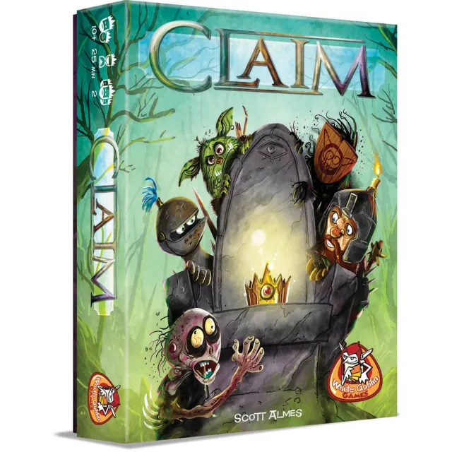 White Goblin Games Claim kaartspel, foto 2