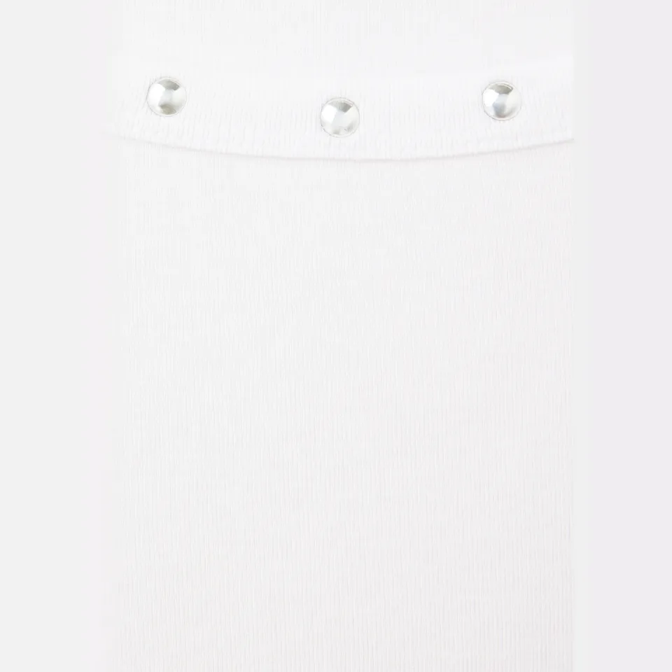 Mango Teen longsleeve met studs wit, foto 6