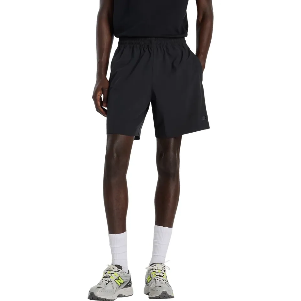 New Balance Athletics Stretch Woven casual short zwart