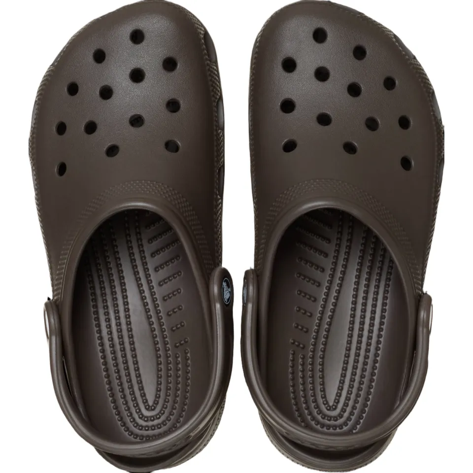 Crocs Classic clog donkerbruin bruin/zwart, foto 4