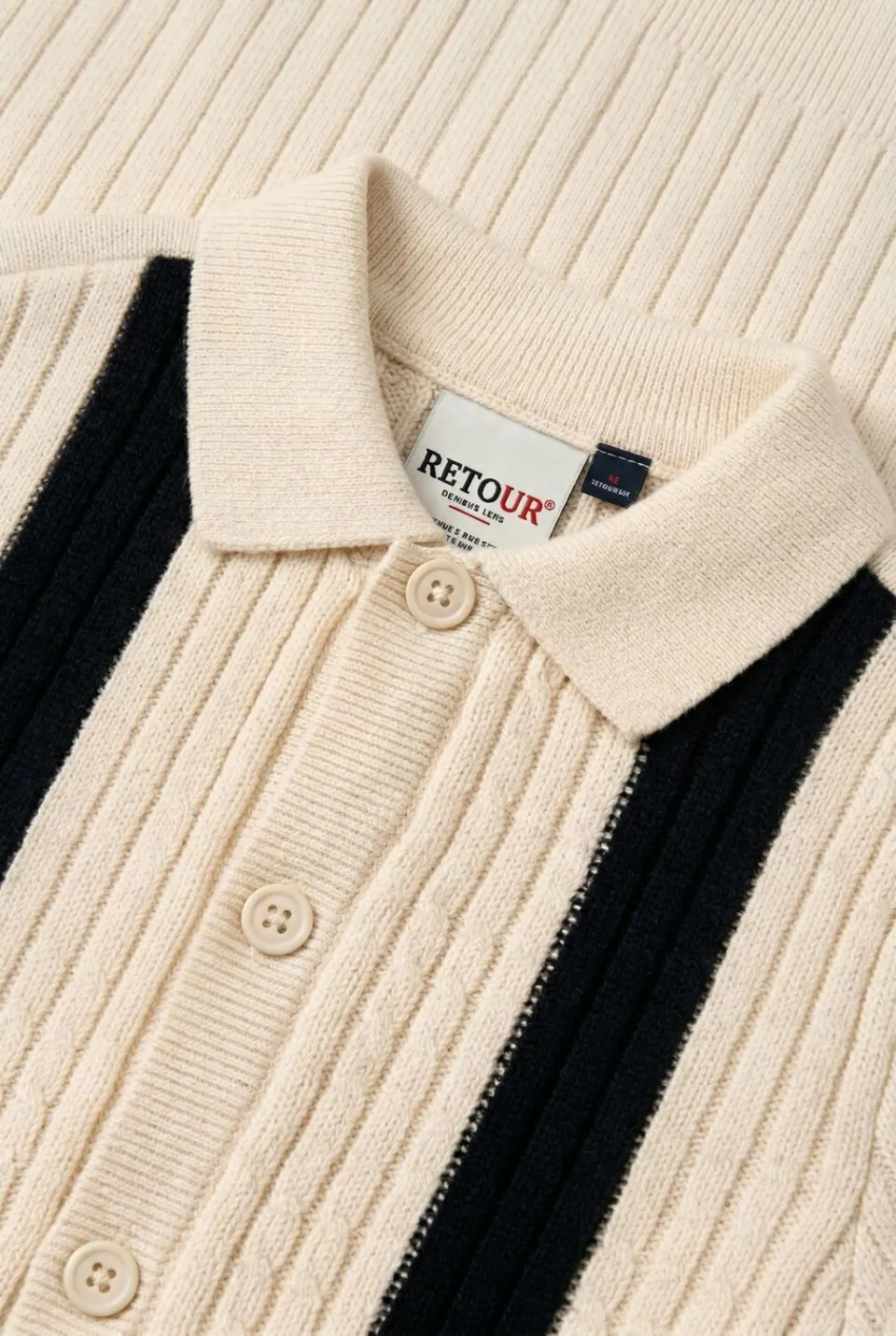 Retour Jeans Retour Jongens Polo's & T-shirts Kane - Creme, foto 4
