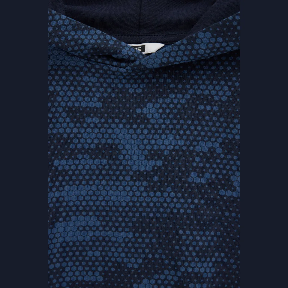 WE Fashion junior hoodie met print - blauw, foto 6