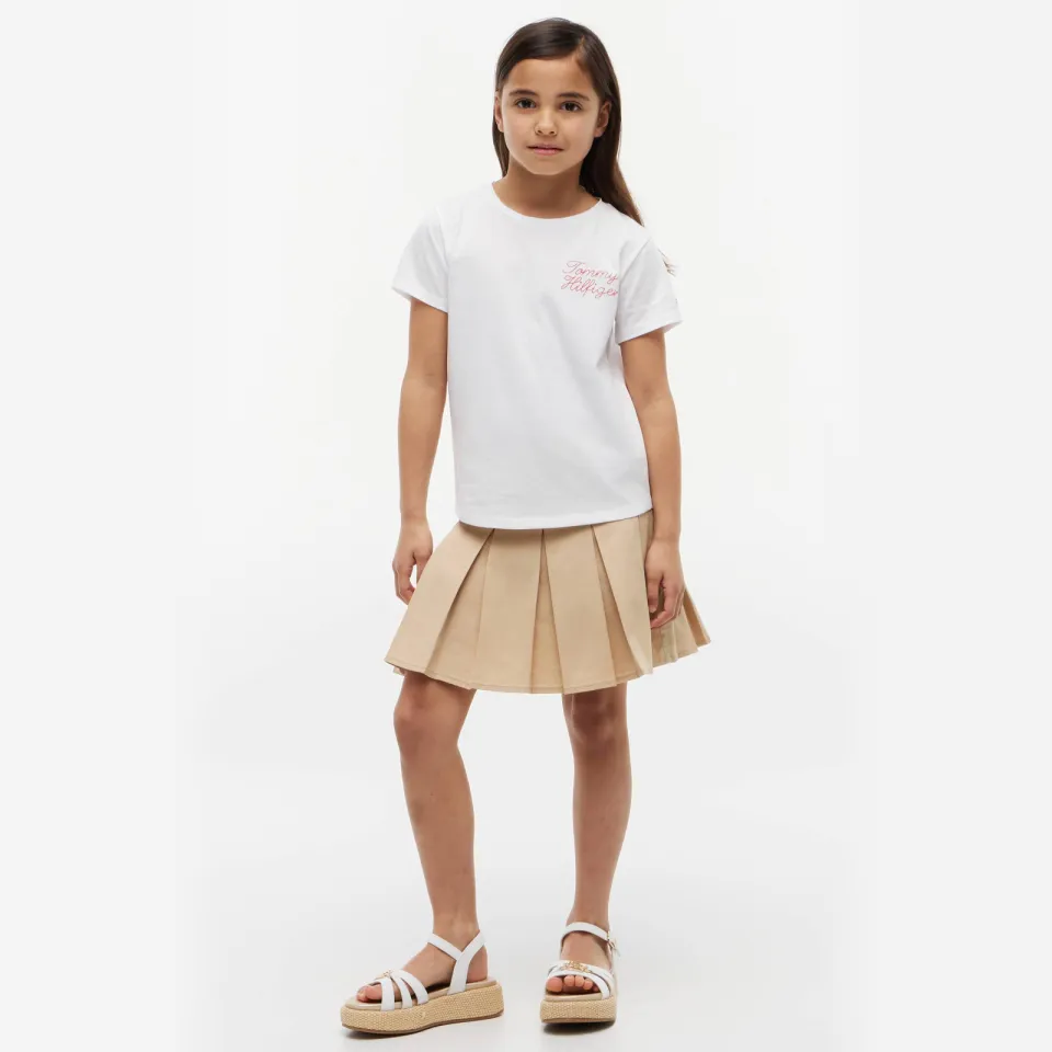 Tommy Hilfiger t-shirt wit met tekst, foto 3