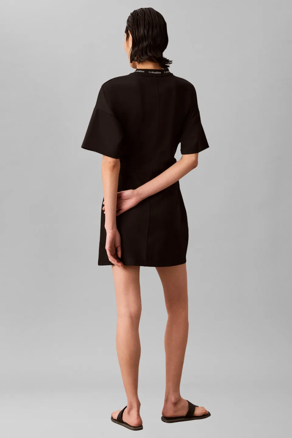Calvin Klein Jeans mini jurk zwart, foto 6