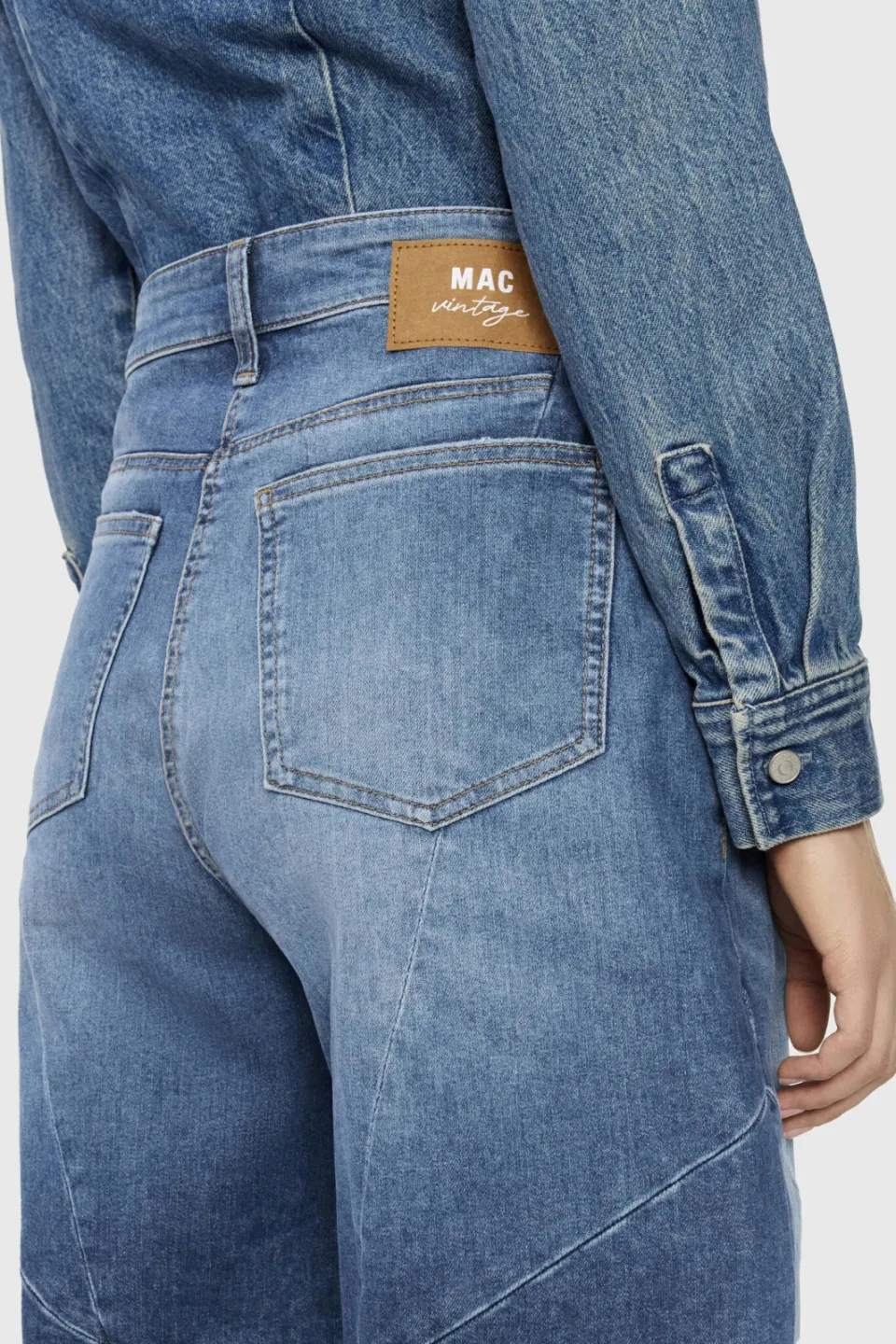 MAC barrel jeans - mediumblauw, foto 4