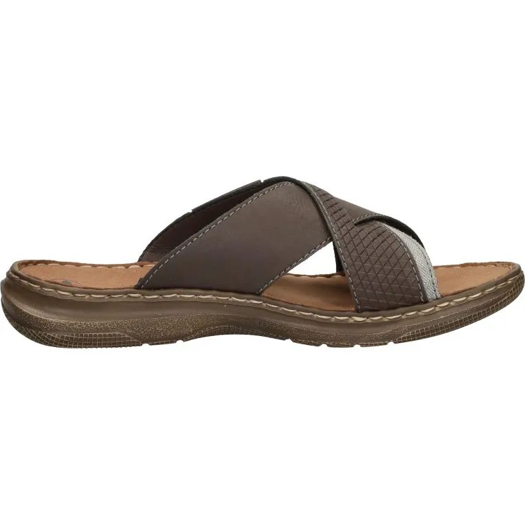 Rieker Open Teen slippers donkerbruin, foto 4