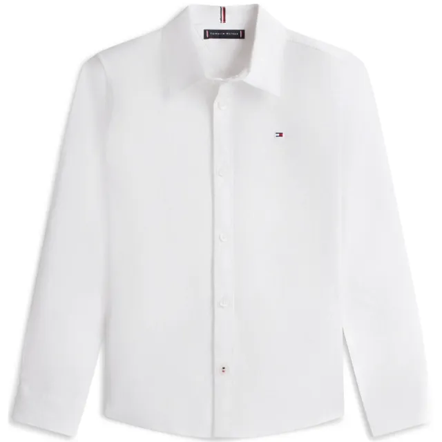 Tommy Hilfiger poplin overhemd wit, foto 2