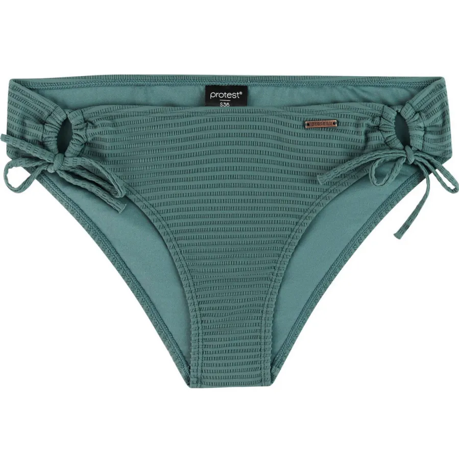 Protest strik bikinibroekje MIXBACK met ribstructuur groen, foto 2