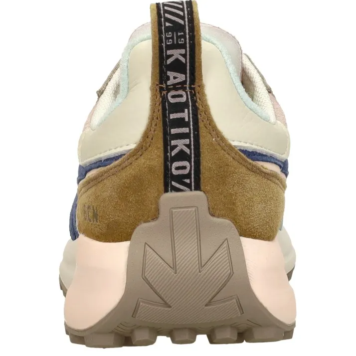 Kaotiko Detroit lage sneakers blauw, foto 4